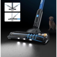 Fabuletta FSV001, Aspirapolvere per batteria 24000PA, con display a LED