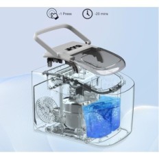 Ice Cuber Fooing HZB-12 / H, tabela, 9 Kostek v 6 minutah, siva