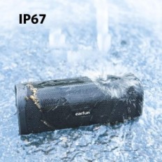 Bärbar Bluetooth-högtalare Earfun Uboom L, 28 W, IP67 med mikrofon, svart