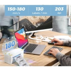 Lämpömerkki Tulostin Bonvoisin JK-402A, USB ja Bluetooth 4x6 '' '' '