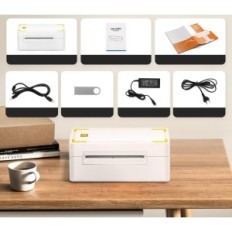 Stampante per etichette termiche Bonvoisin JK-402A, USB e Bluetooth 4x6 '' '