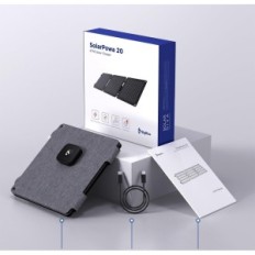 BigBlue 20 carregador solar em ETFE (5V / 4A), USB-A e USB-C, IP65