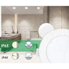 LED mennyezeti lámpák ALUSSO IP65, 10W 800LM, 3000K / 4000K / 5700K, 12 db.