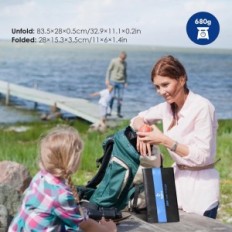 Solar charger BigBlue B428 28W (max. 5V / 4,8A) 3xUSB