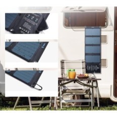 Saules lādētājs BIGBLUE B428 28W (maks. 5V / 4,8A) 3xusb