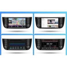 Autoradio-Zwickität A3023A4 für Fiat, Android Carplay + -Kontrollkamera