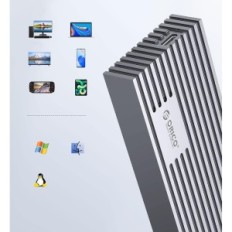 Habitação SSD M2 ORICO M234C3-U4 NVME SSD 40 GB / s para NVME M-KEY 4 TB