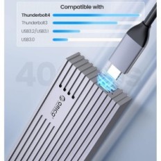 Obudowa SSD M2 ORICO M234C3-U4 NVMe SSD 40 Gb/s dla NVMe M-Key 4 TB
