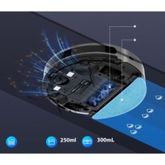 Robot vysávač TIKOM L9000, LIDAR, 4000 PA, GRAY, POUŽITÉ