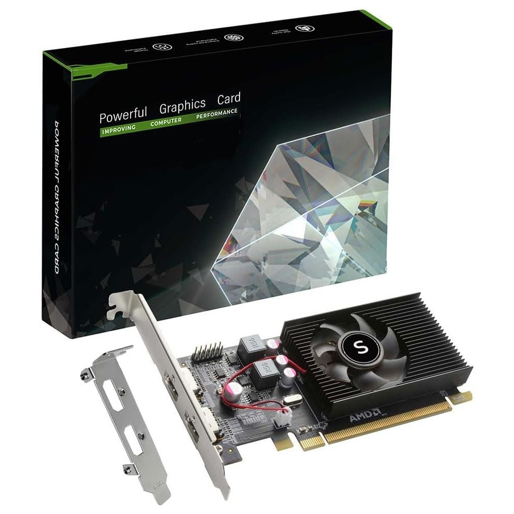 Grafiikkakortti Sapplos Radeon HD 6570, 1G, GDDR3, 64 bittiä, 2 x HDMI