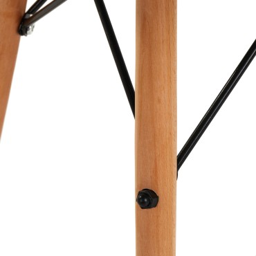 4Rico kozmetikai szék QS-185 szürke — közeli kép az alapról