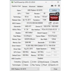 Graphics card Sapplos Radeon HD 6570, 1G, GDDR3, 64 bits, 2 x HDMI