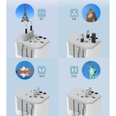 Adaptateur universel Tessan 633uc pour voyager avec 2 USB et 2 USB C