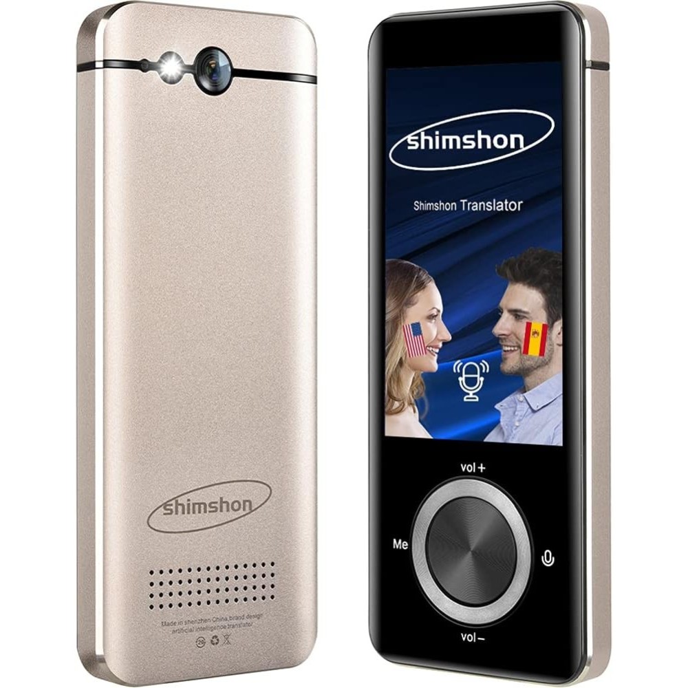 Portable Translator Shimshon TRB-2023GL, 137 supported languages, Golden