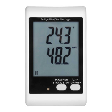 Temperatura termo-higrômetro e faixa de gravador de umidade 0 - 100% -35 - 70DEG C USB