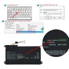 Blessys B31N1912 aku ASUS VIVOBOOK 14, 11.55V 3640MAH 42WH