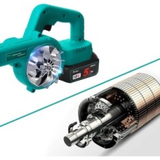 Bezprzewodowa dmuchawa Waitley 1W-PZ6R-YHM3, kompatybilna z Makita 18V