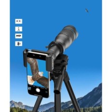 Apexel ZZ60X Telescopische lens, 60x HD met een statief 110 cm