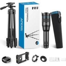 Apexel zz60x teleskopisk linse, 60x HD med stativ 110 cm