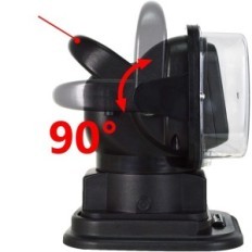 Rigidon RD-SR001-50-RM Réflecteur à LED avec base magnétique, 50 W, 6000K