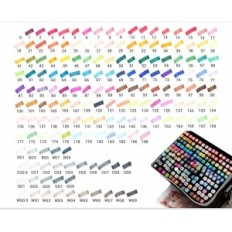 Arthehe Marker Assever 168 Kleuren +2 Wielen voor mengen, gebruikt