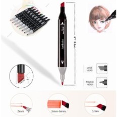 Arthehe Marker Assever 168 Colori +2 ruote per miscelazione, usata