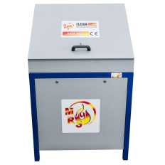 Workshop-wasmachine voor onderdelen met een gesloten circuit MST 800 met een deksel