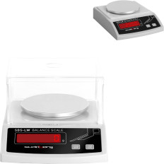 Balance de laboratoire précise avec protection en verre, affichage LED 2000g / 0.01g