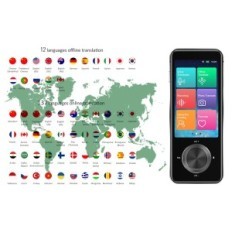 Portable Cevikno 2024-F translator on 137 languages, black, used