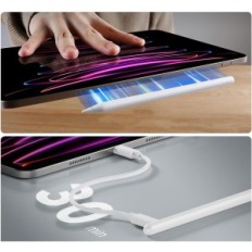 Esr stylus till ipad, magnetisk till Apple ipad pro, vit