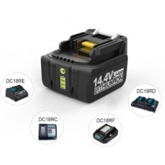 XNJTG 14.4 V 5.0 AG Batteri til Makita Tools, 2 stk.