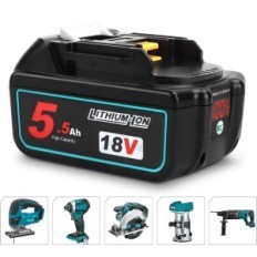 Waitley BL1850B 18V 5,5AH baterie pro Makita Tools, 2 ks.