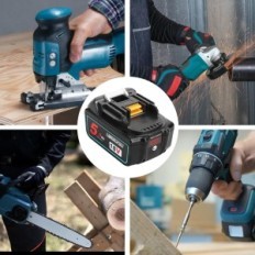 Waitley BL1850B 18V 5,5AH baterie pro Makita Tools, 2 ks, použitý