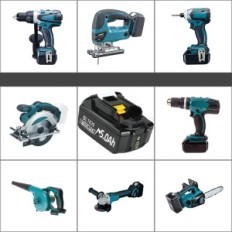 Bonadget 18v 5.0a aku makita tööriistadele, 2 tk.