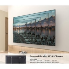 Bontec ст135В, porte-télévision 32-85 ', jusqu'à 60 kg, VESA 600x400 mm