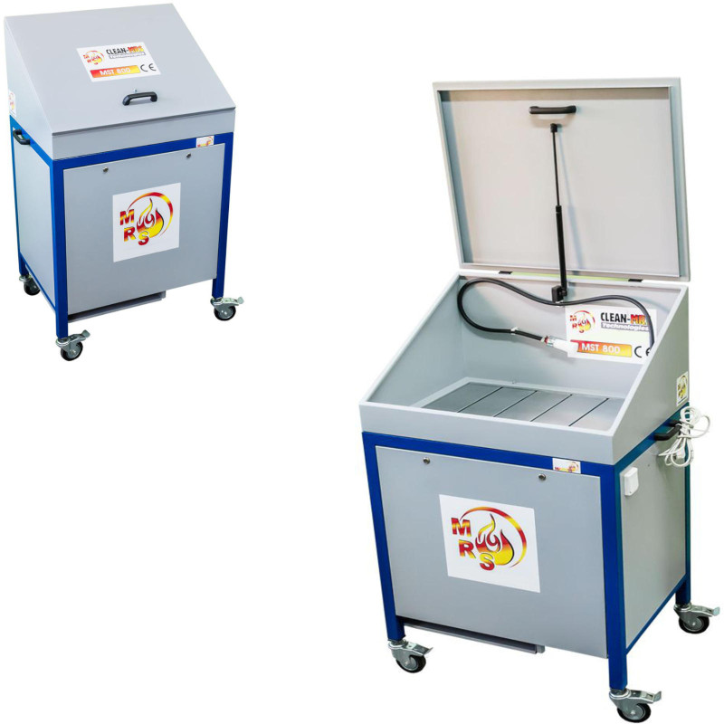Workshop Washer för MST 800 delar och verktyg med mobilt skydd