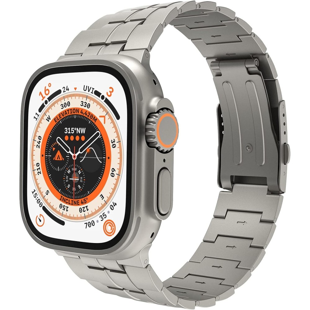 Titanium lululook popruh Apple Sledujte ultra 2 / ultra 49 mm, titanium