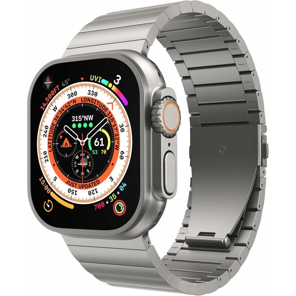 Řemínek lullulook Apple Sledujte ultra 2 ultra 49 mm od titanu, 24 mm