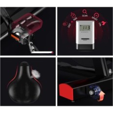 Rower treningowy JOROTO X2, stacjonarny do użytku domowego z Bluetooth