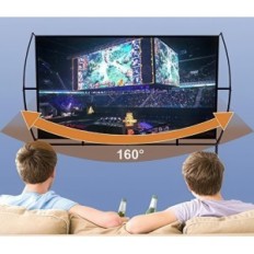 Projeksjonsskjerm med GTKO GetCo Tech Stand, 233x139 cm, 120 ''