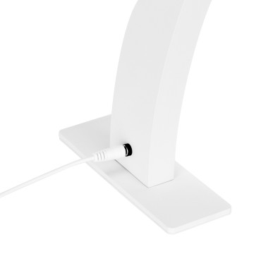 Lampe de manucure GLOW ARCHE II blanche — gros plan câble