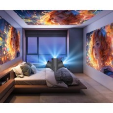 Nešiojami Magcubic Hy300, 4K, WiFi 6, BT 5.0, 130 '', juoda