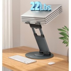 Laptop stand Nulaxy LS18, for all laptops 10-17 '', Gray
