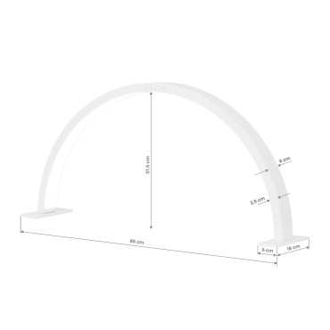 Lampe de manucure GLOW ARCHE II blanche