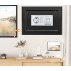 Ugniai atsparus saugus mejasg 25l su vandeniui atsparios piniginės, 35x25x25cm, naudojamas