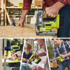 LABTEC P108 RB18L50 18V 5000 MAH-batterij voor Ryobi-gereedschappen, 2 stks, gebruikt