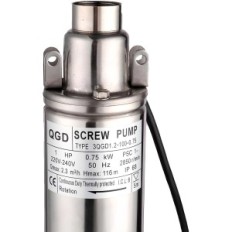 Pompe Shyliyu profonde 3QGD1.2-100-0.75 76 mm 2850 tr / min pour irrigation
