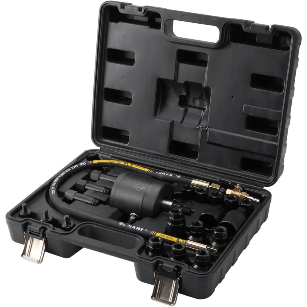 Pneumatisk Jaogaus Dyse Træk + Dyseadapter, 21 stk, brugt