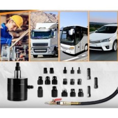 Pneumatic Jaogaus ακροφύσιο έλξης + προσαρμογέα ακροφυσίου, 21 τεμ