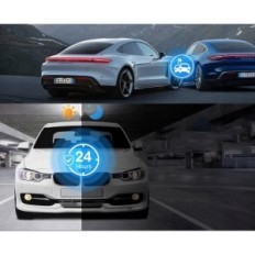 MIDEN S7 2.5K Autode salvestaja, esi- ja tagakaamera, mida kasutatakse